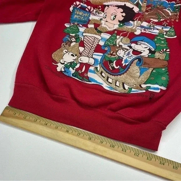 Vintage Betty Boop Christmas Freeze Kids size large 1378